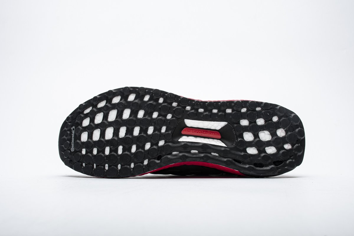 Ultra Boost 4.0 “Core Black/Solar Red”FV7282 - Image 6