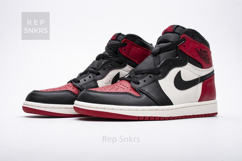 555088-610 Air Jordan 1 High OG“Bred Toe” - Image 3