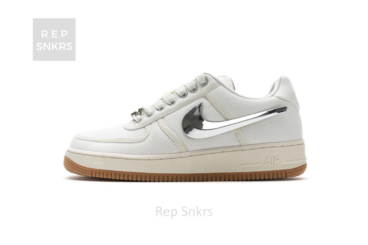 AQ4211-101 Travis Scott x Nike Air Force 1“Sail”