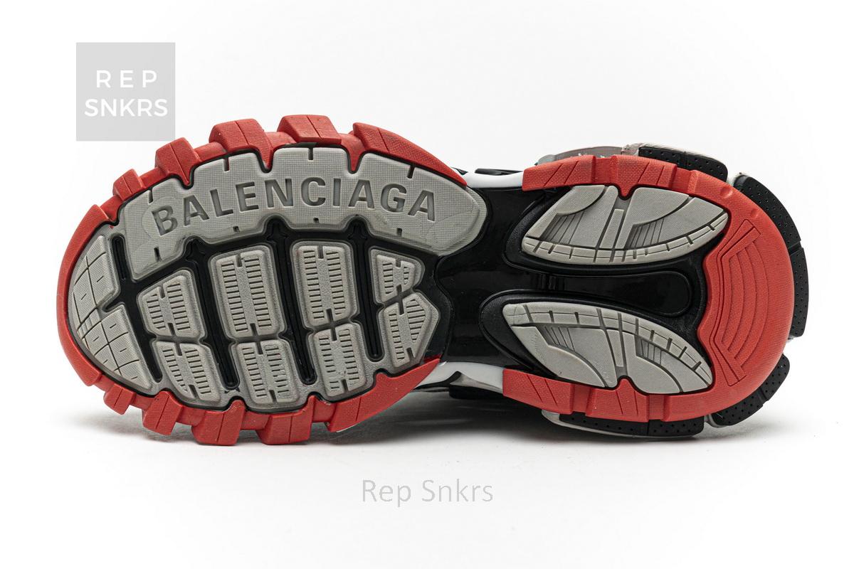GT Batch Balanciaga Track Black Grey Red - Image 7