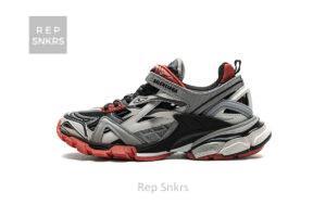 GT Batch Balanciaga Track Black Grey Red