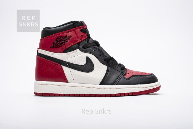 555088-610 Air Jordan 1 High OG“Bred Toe” - Image 5