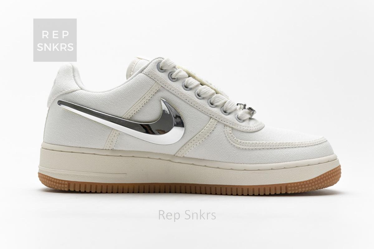 AQ4211-101 Travis Scott x Nike Air Force 1“Sail” - Image 7