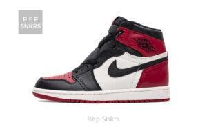 555088-610 Air Jordan 1 High OG“Bred Toe”